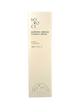 New SOROCI Morning Drizzle Calming Cream Korean Beauty Cruelty Free in Box